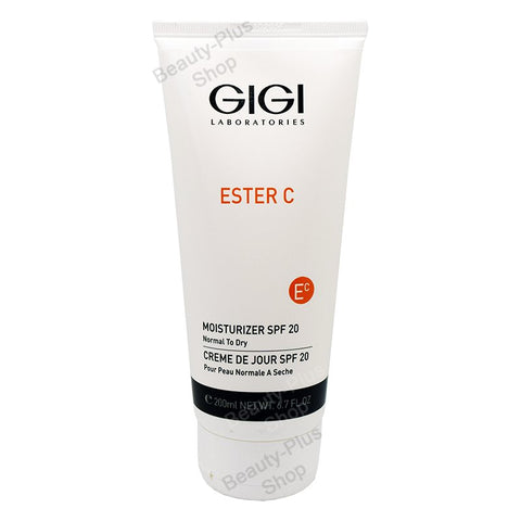 GIGI Ester C Crema hidratanta SPF 20, 200 ml - Shiny Beauty