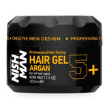 Gel pentru par 300ml – Argan Ultra Hold 5+ PIRNISH