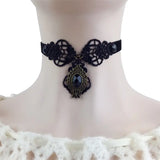 Colier choker negru Margo