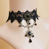 Colier choker negru Marie