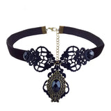 Colier choker negru Margo