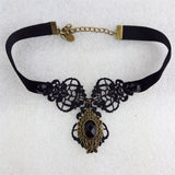 Colier choker negru Margo