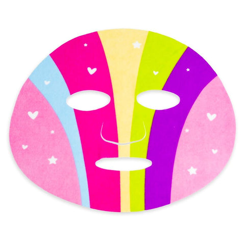 *** Mască facială hidratantă Rainbow Unicorn, IDC Institute