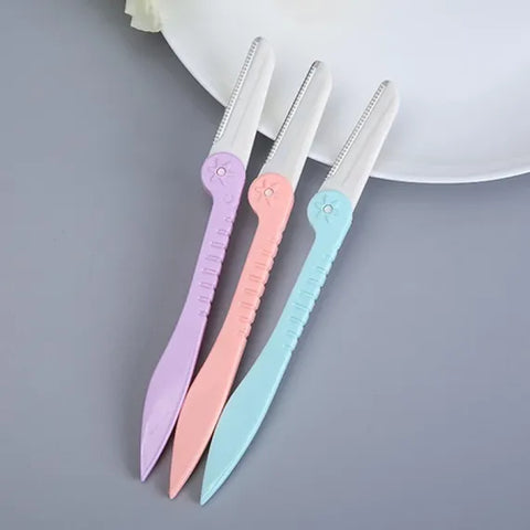 *** Set 3 lame faciale tip trimmer multifunctionale pentru fata Ushas