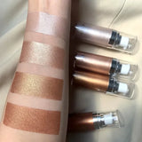 Sclipici lichid pentru fata si corp 02 Rose Gold , HandaiYan 20ml
