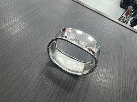 Bratara din otel inoxidabil fixa placata cu aur 18K  br039