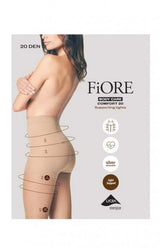 Ciorapi Dres modelator FiORE bodycare comfort cu ioni de argint 20 den