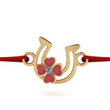 Martisor bratara placat aur 24k A7