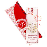 Martisor brosa placat aur 24k P16