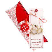 Martisor brosa placat aur 24k P10