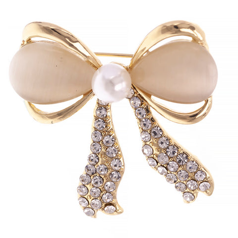 Martisor brosa placat aur 24k P18