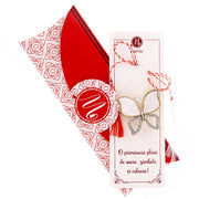Martisor brosa placat aur 24k P12