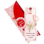Martisor brosa placat aur 24k P11
