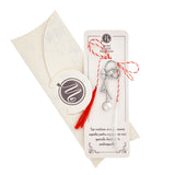 Martisor brosa placat cu  palladium BP07