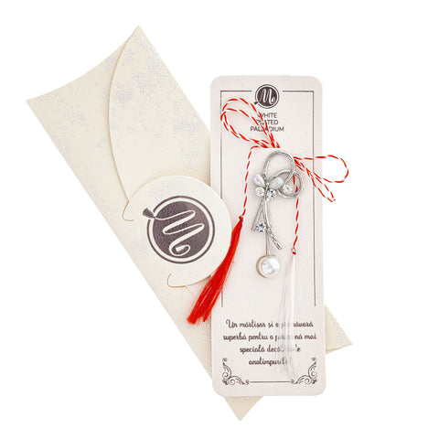 Martisor brosa placat cu  palladium BP07