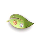 Martisor brosa placat aur 24k P5