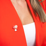 Martisor brosa placat aur 24k P7 mare