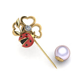 Martisor brosa placat cu aur 24K BP4