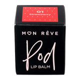 Balsam de buze MON REVE lip balm pod 01 Strawberry RLMON