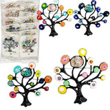 Brosa din aliaj color copacul vietii v18