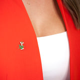 Martisor brosa placat aur 24k P3