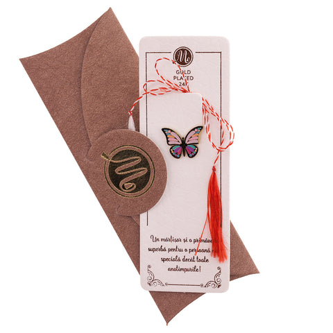 Martisor brosa placat aur 24k P6 mic