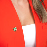 Martisor brosa placat aur 24k P1