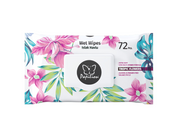 Servetele umede Papilion Tropic Flowers cu capac 72 buc