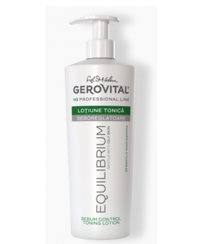 Gerovital H3 Equilibrium Loțiune Tonică Seboreglatoare 500 ml PRODUS ROMANESC