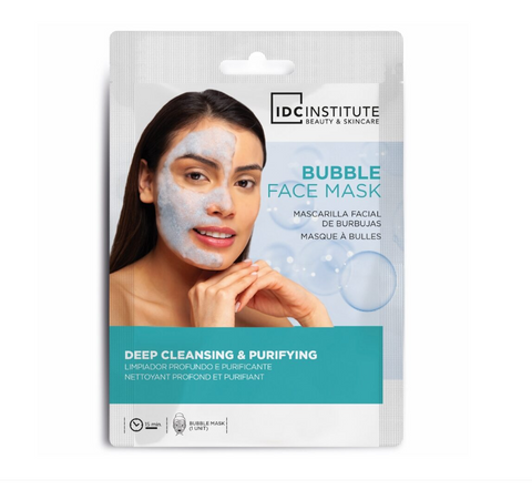 *** Masca pentru fata demachianta cu efect Bubble IDC Institute