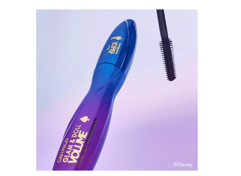 Rimel volumizant Disney Alice în Țara Minunilor Glam & Doll, rezistent la apă