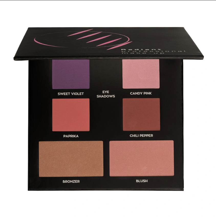 RADIANT TOTAL LOOK SUGAR & SPICE COLLECTION PALETTE RPRAD - Shiny Beauty