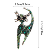 Martisor Brosa Pisica - Shiny Beauty
