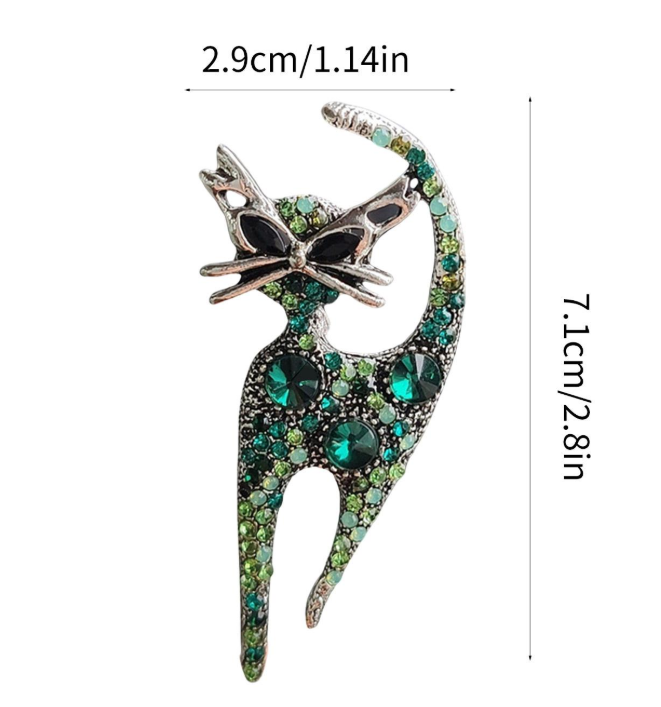 Martisor Brosa Pisica - Shiny Beauty