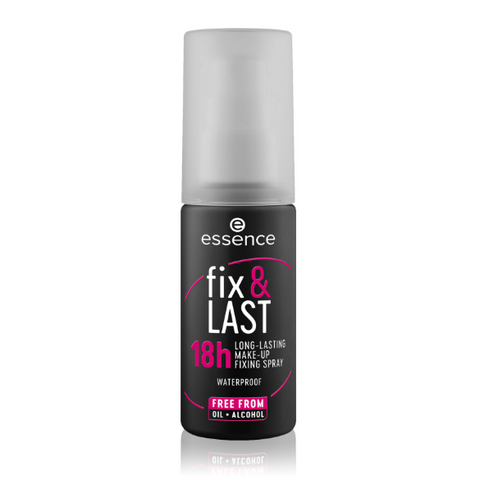 Spray pentru fixarea machiajului Essence Fix & Last 18h Long-Lasting, 50 ml - Shiny Beauty
