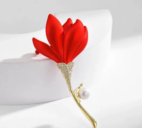 Brosa eleganta mata cu pietricele - Shiny Beauty