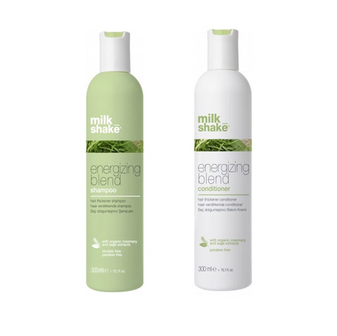 Pachet par subtire si fragil energizing - sampon 300ml, balsam 300ml SET MILK SHAKE - Shiny Beauty