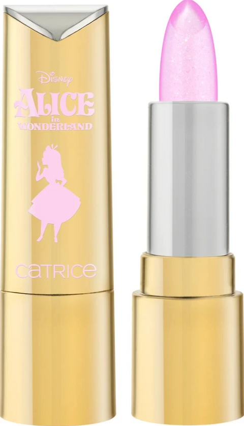 Balsam de buze cu particule strălucitoare, Disney Alice in Wonderland, Catrice, 3.4 g