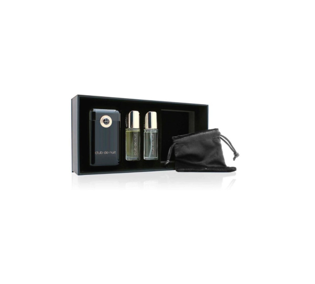 Set Travel Kit Armaf Club de Nuit Intense Men 12 ml apa de parfum + 12 ml ulei de parfum
