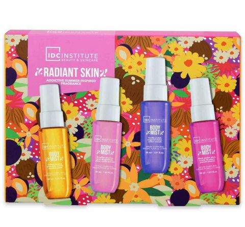 IDC Radiant Skin set 4x30 ml Body Mist