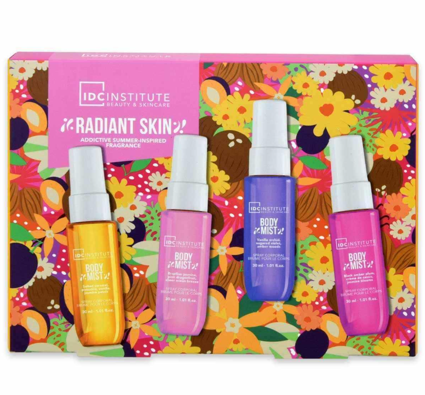 IDC Radiant Skin set 4x30 ml Body Mist
