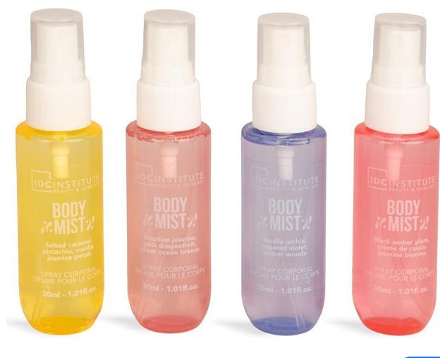 IDC Radiant Skin set 4x30 ml Body Mist