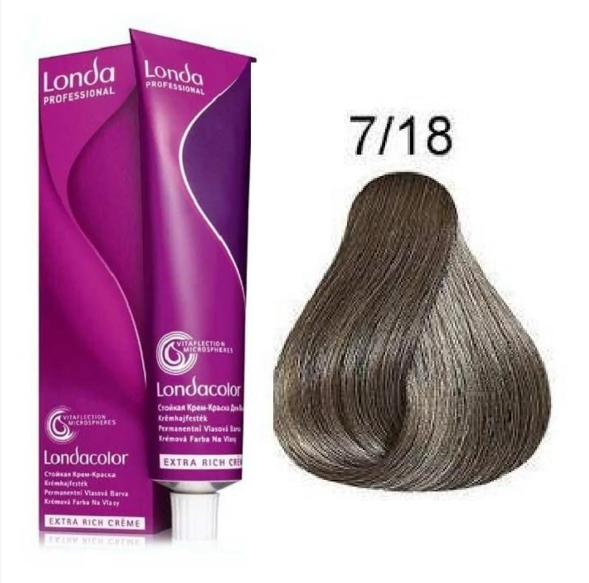 VOPSEA LONDA Professional Nuanta 7/18  Blond mediu cenusiu perlat