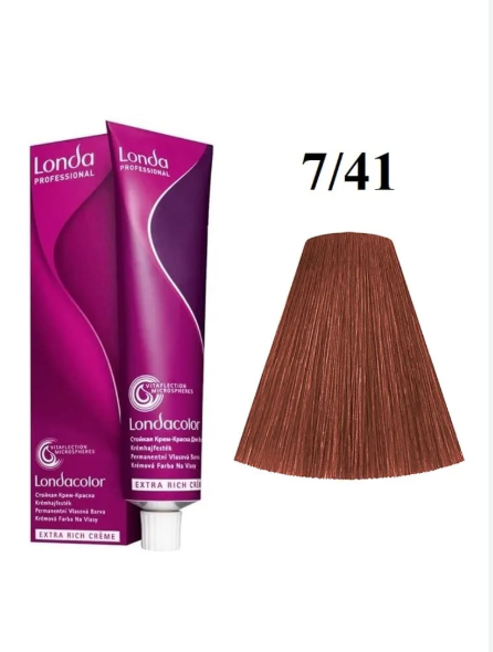 VOPSEA LONDA Professional Nuanta 7/41  Blond mediu cupru cenusiu