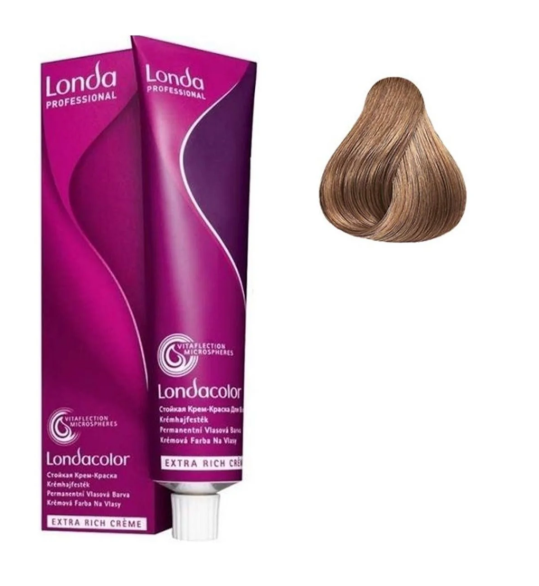 VOPSEA LONDA Professional Nuanta 8/07 blond castaniu natural deschis
