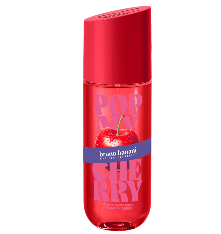 Bruno Banani Body Mist Pop My Cherry, 236 ml
