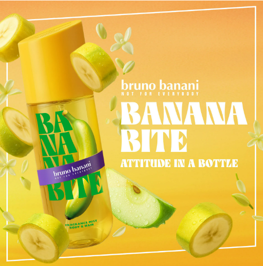 Bruno Banani Body Mist Banana Bite, 236 ml