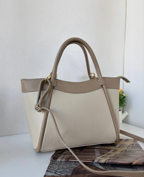 Poseta piele naturala Bej - Shiny Beauty