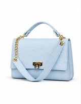 Poseta piele naturala Blue