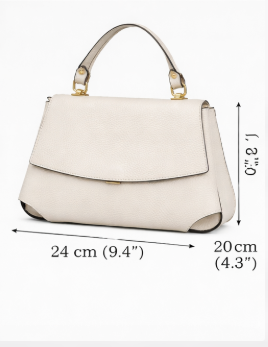 Poseta piele naturala Crem - Shiny Beauty